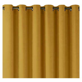 Temno rumena zavesa 140x175 cm Milana - Homede