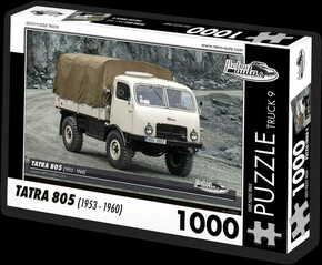 RETRO-AUTA© Puzzle TOVORNJAK št. 9 Tatra 805 (1953-1960) 1000 kosov