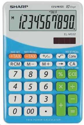 Sharp kalkulator EL332BBL