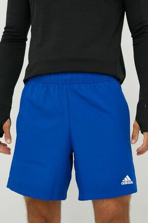 Kratke hlače za vadbo adidas Performance Hiit 3s moške - modra. Kratke hlače za vadbo iz kolekcije adidas Performance. Model izdelan iz materiala