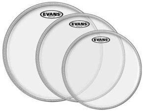 Evans ETP-G2CLR-S Standard G2 Clear Set open za boben