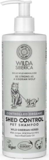 "Wilda Siberica Shed Control Pet Shampoo - 400 ml"