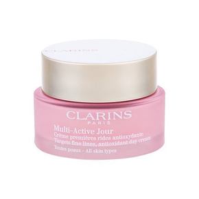 Clarins Multi-Active dnevna krema proti gubam za vse vrste kože 50 ml za ženske