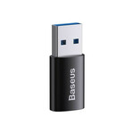 BASEUS Ingenuity USB-A na USB-C OTG adapter (črn)