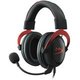 Kingston Hyper X Cloud  II gaming slušalke, 3.5 mm/USB/brezžične, rdeča/črna, mikrofon