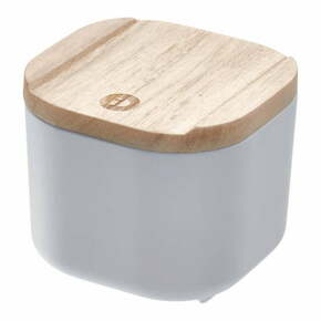 Siva škatla za shranjevanje s pokrovom iz pavlovnije iDesign Eco