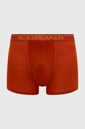 Funkcijsko perilo Icebreaker Anatomica Boxers oranžna barva