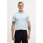 Karl Lagerfeld polo majica moška bombažna modra 562200.745400