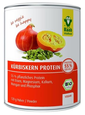 Raab Vitalfood GmbH Bio proteini bučnih semen - 120 g