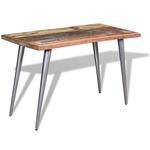 Greatstore Jedilna miza iz trdnega predelanega lesa 120x60x76 cm
