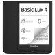 WEBHIDDENBRAND POCKETBOOK bralnik e-knjig 618 BASIC LUX 4 INK BLACK/ 8GB/ 6"/ Wi-Fi/ micro SD/ slovenščina/ črna