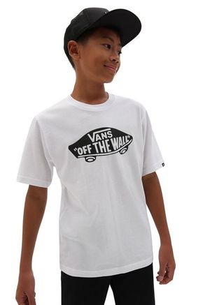 Vans otroški t-shirt 129-173 cm - bela. Otroški t-shirt iz kolekcije Vans. Model izdelan iz pletenine s potiskom.