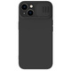 Nillkin CamShield Silky Magnetic Silikonski ovitek za Apple iPhone 15 Plus Black