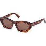 Max Mara MM0169 52E ONE SIZE (54) Havana/Rjava
