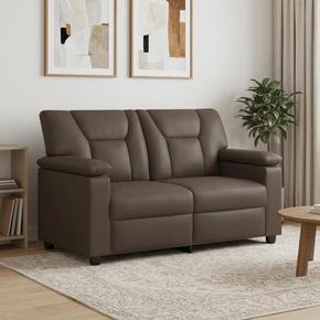 VidaXL Kavč Siva 151 x 85 x 93 cm Umetno usnje