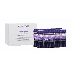 Kérastase Fusio-Dose Concentré [H.A] Ultra-Violet serum za lase za barvane lase za svetle lase za poškodovane lase 120 ml za ženske