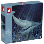 Janod Art puzzle Whales in the deep 1000 kom
