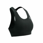 COMPRESSPORT FeelFree Brezšivni nedrček, črn (L)