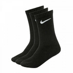 Nike Everyday Lightweight Training Crew Socks, 3 Pair, Black/White - M