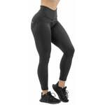 Nebbia High Waist &amp; Lifting Effect Bubble Butt Pants Black S Fitnes hlače