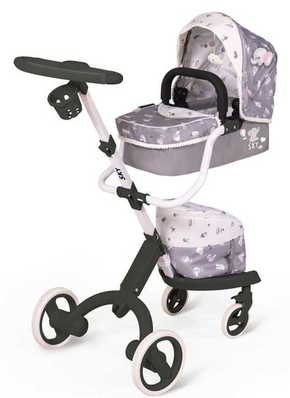 DeCuevas 81535 moderni voziček za lutke dojenčke 3 v 1