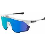 SCICON Aeroshade Kunken White Gloss/SCNPP Multimirror Blue/Clear Kolesarska očala