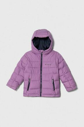 Otroška jakna Columbia U Pike Lake II Hdd Jacke vijolična barva - vijolična. Otroška jakna iz kolekcije Columbia. Delno podložen model