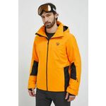 Smučarska jakna Rossignol All Speed oranžna barva - oranžna. Smučarska jakna iz kolekcije Rossignol. Model izdelan materiala, ki ščiti pred mrazom, vetrom in snegom.