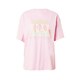 Bombažna kratka majica Roxy ženska, roza barva, ERJZT05692 - roza. Lahkotna majica iz kolekcije Roxy, izdelana iz tanke, elastične pletenine. Model iz izjemno udobne in zračne tkanine je idealen za toplejše letne čase.