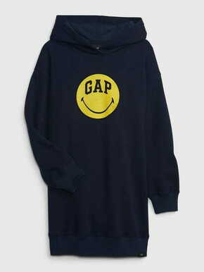 Gap Otroške mikinové Obleka &amp; Smiley XL