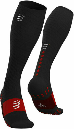Compressport Full Socks Recovery Black 3M Tekaške nogavice