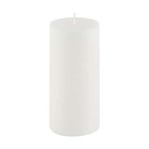 Bela sveča Ego Dekor Cylinder Pure
