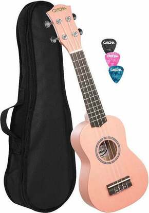 Cascha HH 3968 Soprano ukulele Pink