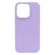 Silikonski ovitek (liquid silicone) za Apple iPhone 14 Pro, Soft, Lilac Purple