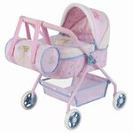 DeCuevas 86051 Moj prvi voziček za punčke z torbo GALA 2023 - 56 cm
