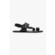 Usnjeni sandali Vivobarefoot OPANKA SANDAL ženski, črna barva, 203225 - črna. Sandali iz kolekcije Vivobarefoot. Model izdelan iz naravnega usnja.