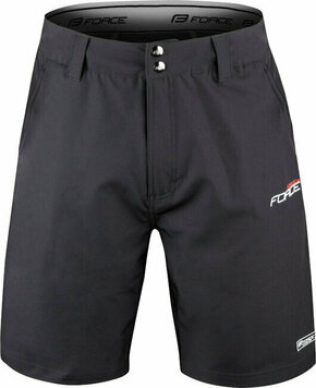 Force Blade MTB Shorts Removable Pad Black L Kolesarske hlače