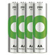 GP ReCyko HR6 (AA) polnilna baterija, 2100 mAh, 4 kosi