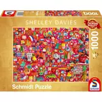 Schmidt Puzzle Vintage: Igrače 1000 kosov