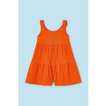 Otroški kombinezon Mayoral oranžna barva - oranžna. Otroške kombinezon iz kolekcije Mayoral, izdelan iz vzorčaste tkanine. Zaradi vsebnosti poliestra je tkanina bolj odporna na gubanje.