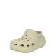 Natikači Crocs Classic Crush Clog ženski, bež barva - bež. Natikači iz kolekcije Crocs. Model izdelan iz sintetičnega materiala.