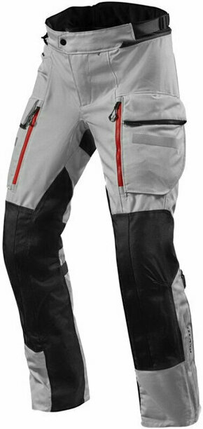 Rev'it! Sand 4 H2O Silver/Black XL Regular Tekstilne hlače
