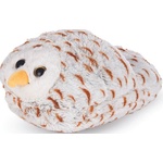 Cozy Noxxiez CS914 Snowy owl - topel plišast copat