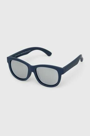 Otroška sončna očala zippy mornarsko modra barva - mornarsko modra. Otroški sončna očala iz kolekcije zippy. Model z zrcalnimi stekli in okvirji iz plastike. Ima filter UV 400.