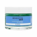 Revolution Skincare Blemish Tea Tree &amp; Hydroxycinnamic Acid Face Mask maska za obraz za mastno kožo 50 ml za ženske