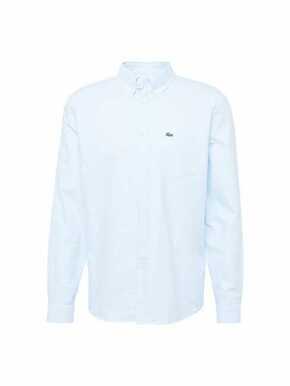Bombažna srajca Lacoste moška - modra. Srajca iz kolekcije Lacoste
