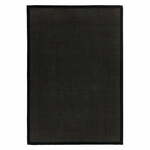 Črna preproga 180x120 cm Sisal - Asiatic Carpets