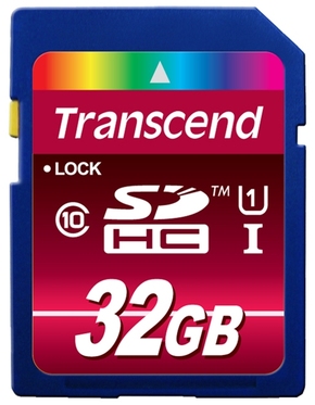 Transcend SDHC 32GB spominska kartica