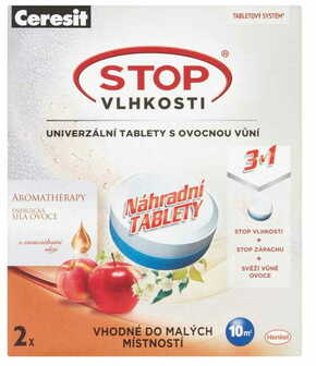 Ceresit Stop vlaga Micro - tablete z vonjem sadja