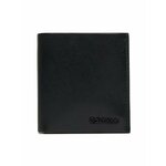 Calvin Klein Velika moška denarnica Minimal Focus Trifold 6Cc W/Coin K50K511270 Črna